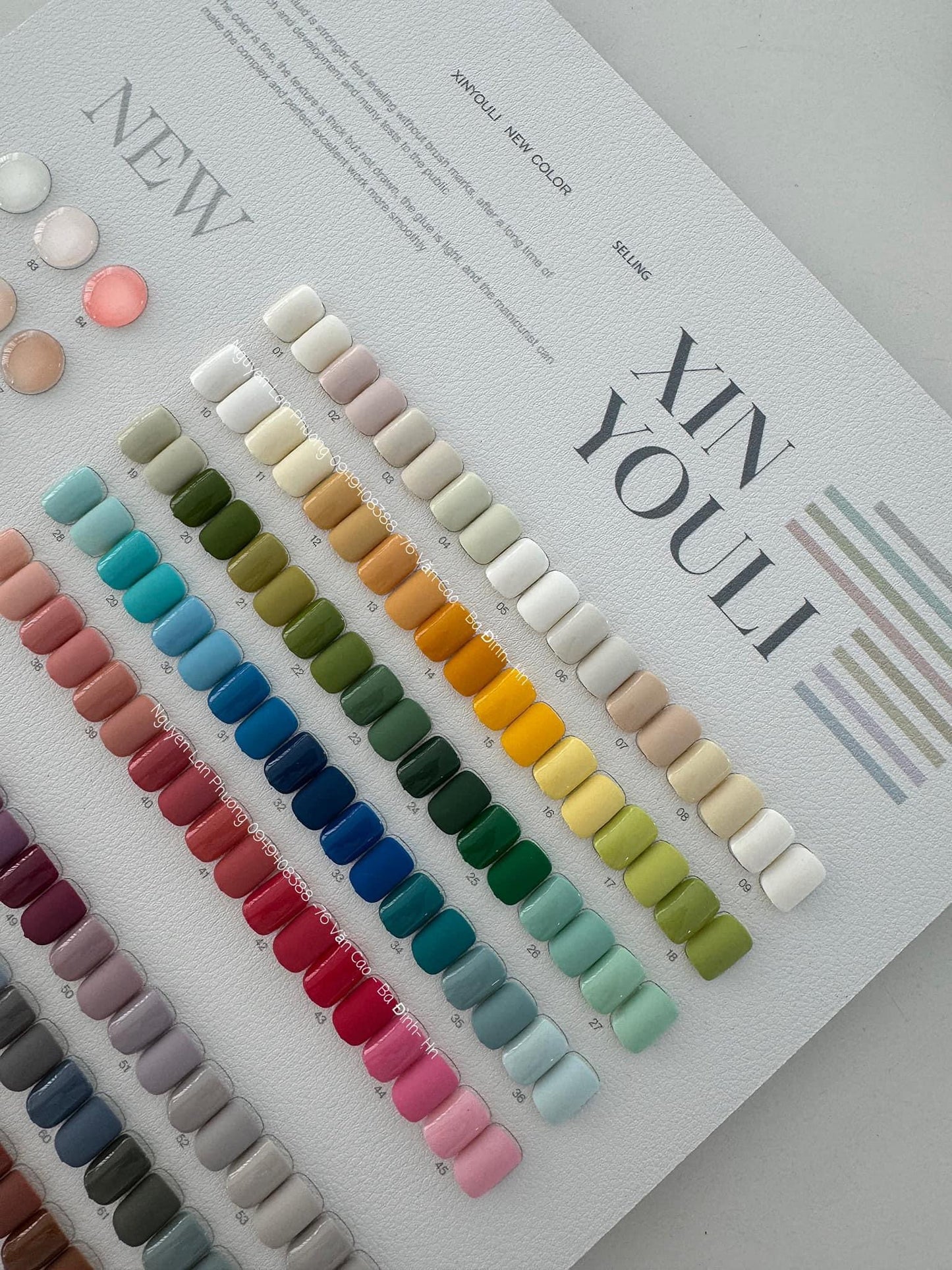 SET GEL 99 COLOR XINYOULI