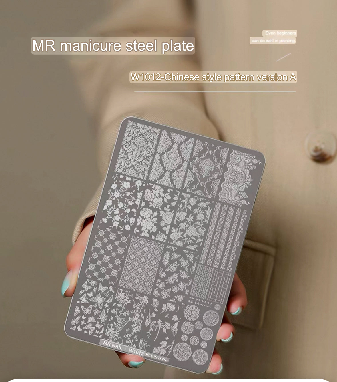 MR NAILS PAINT STAMP SET - 32 COLOR