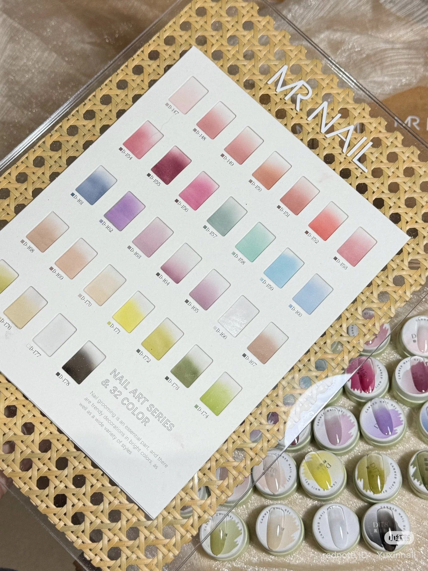 MR NAILS PAINT STAMP SET - 32 COLOR