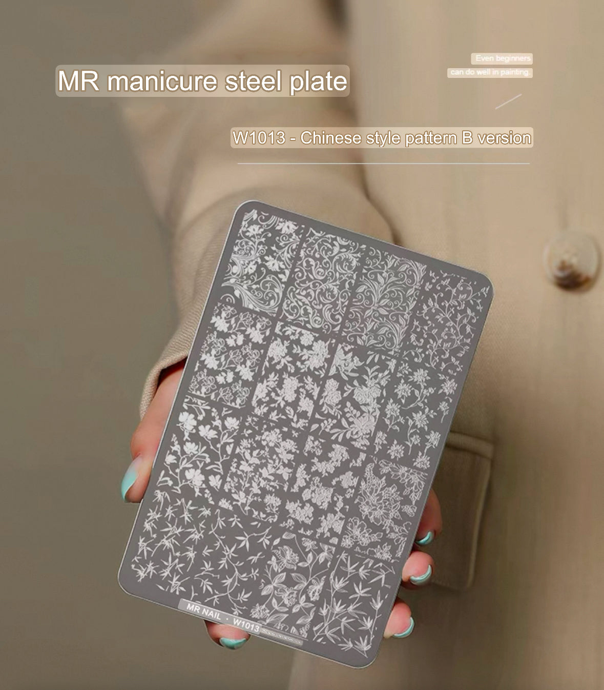 MR NAILS PAINT STAMP SET - 32 COLOR