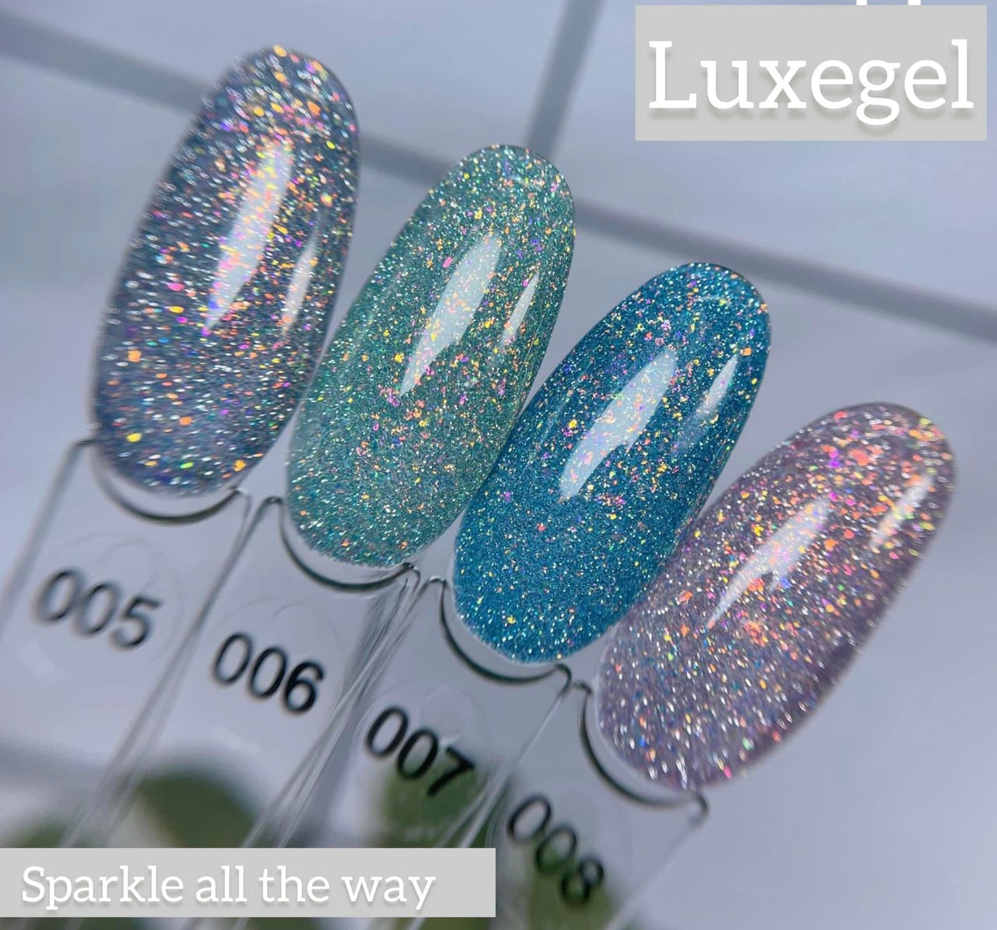 LUXE GEL SPARKLE ALL THE WAY 💫💫💫