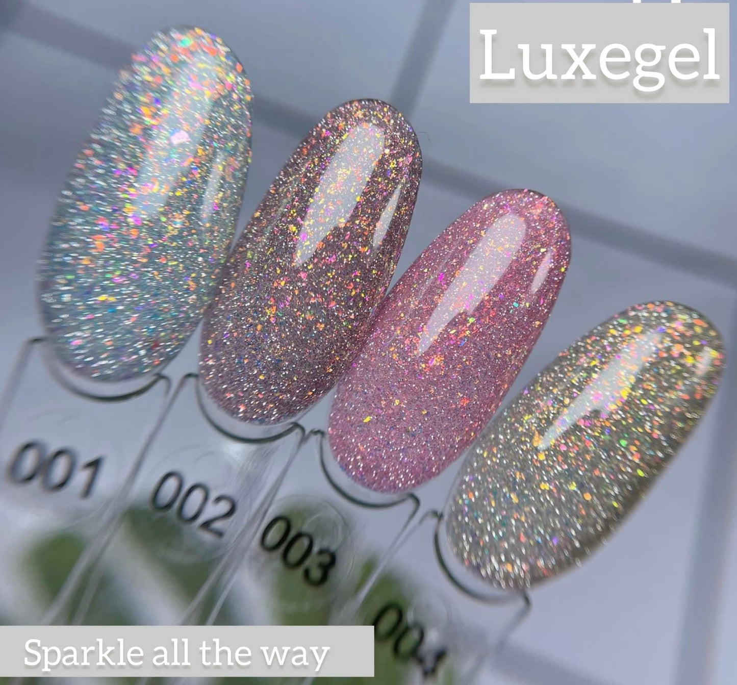 LUXE GEL SPARKLE ALL THE WAY 💫💫💫