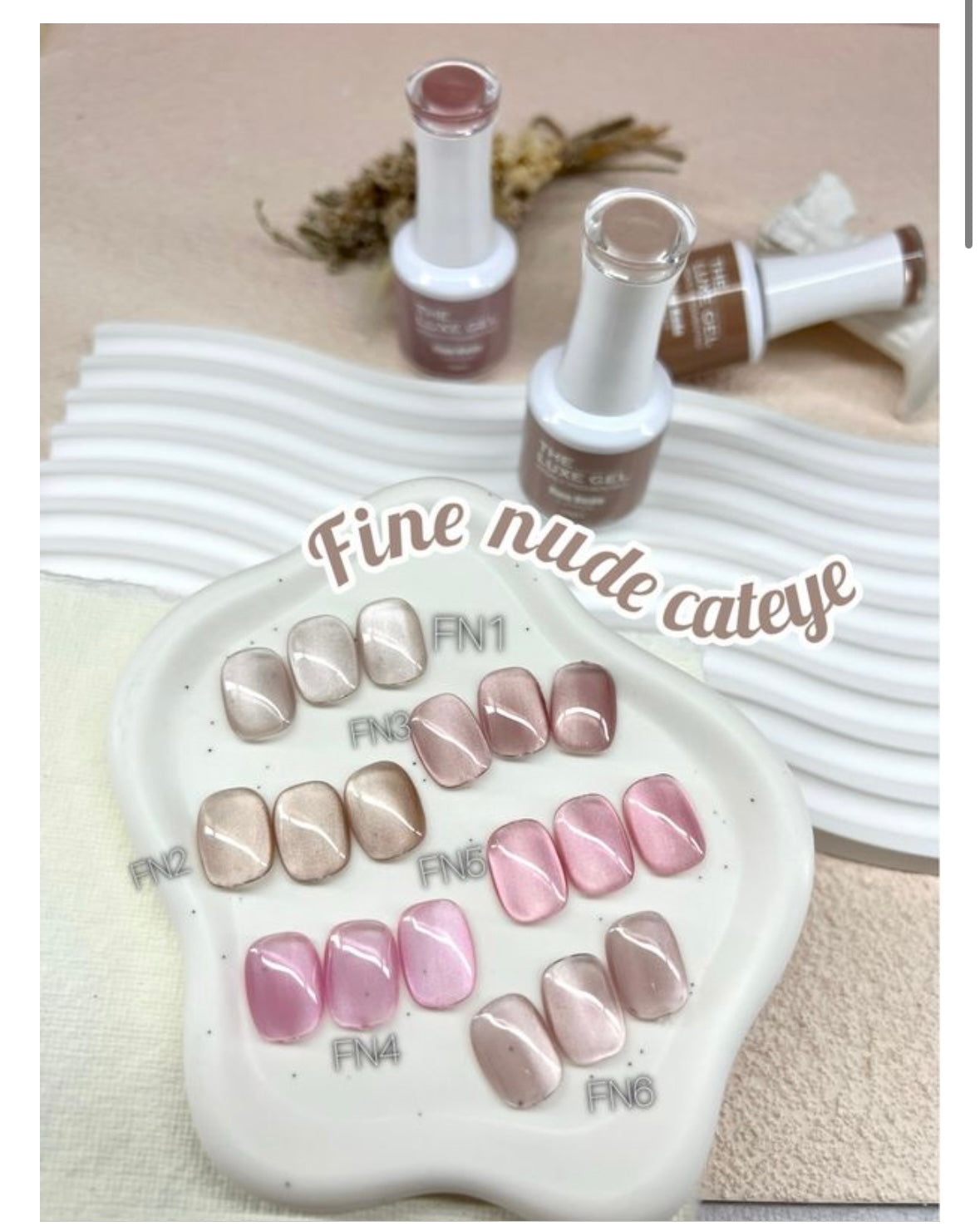 LUXE GEL - FINE NUDE CATEYE