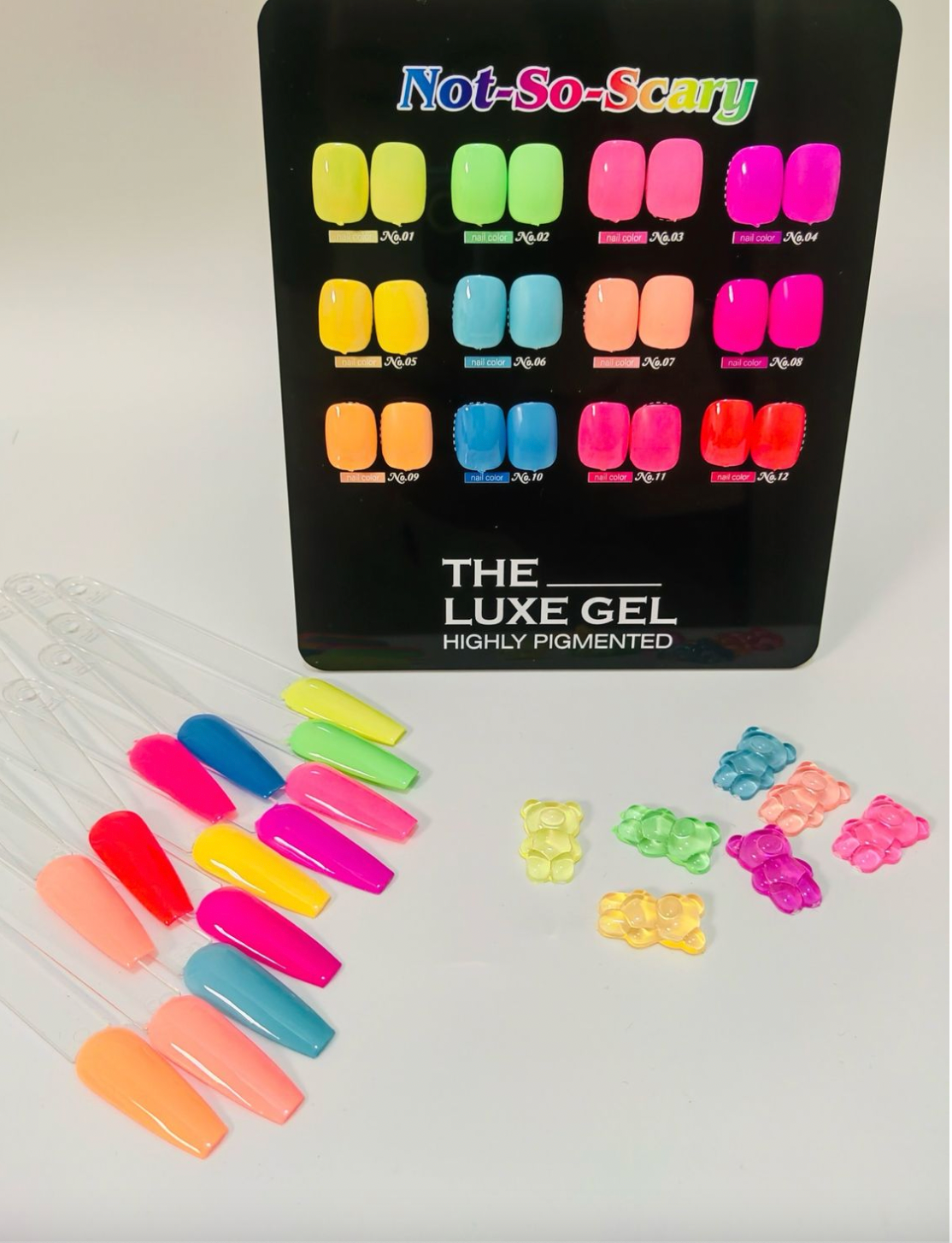 GLOW GEL SET NOT SO SCARY 🎃🎃🎃