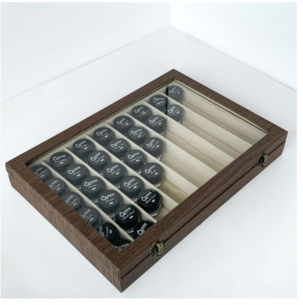 CHROME DISPLAY CASE