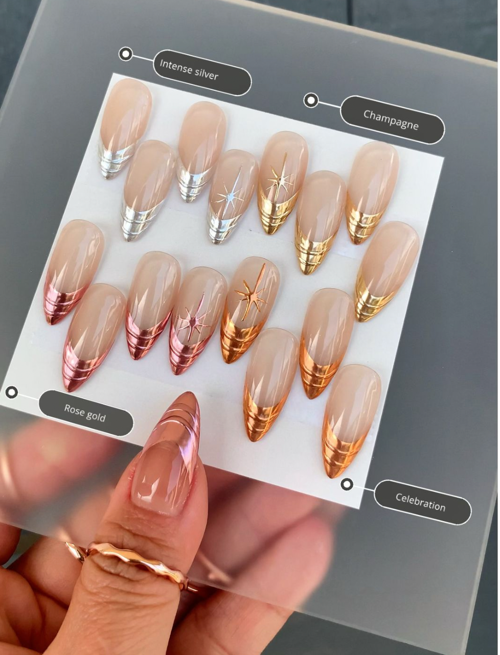 ROSE GOLD CHROME - 2G