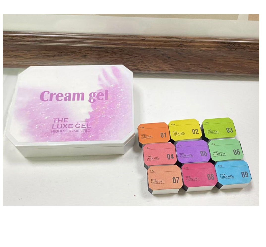 LUXEGEL CREAM GEL - RAINBOW SET