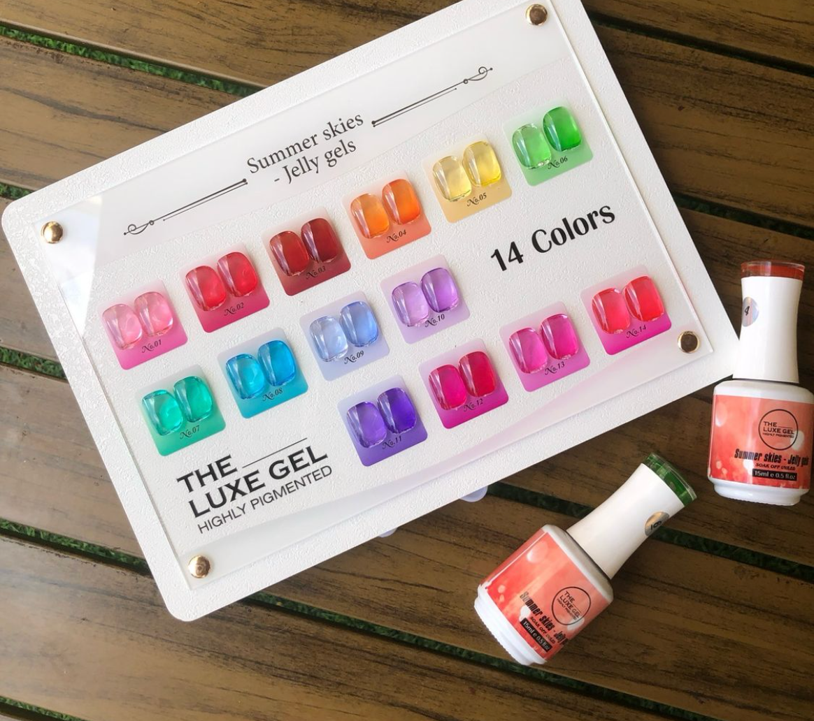 SUMMER NEON JELLY 14 COLOR
