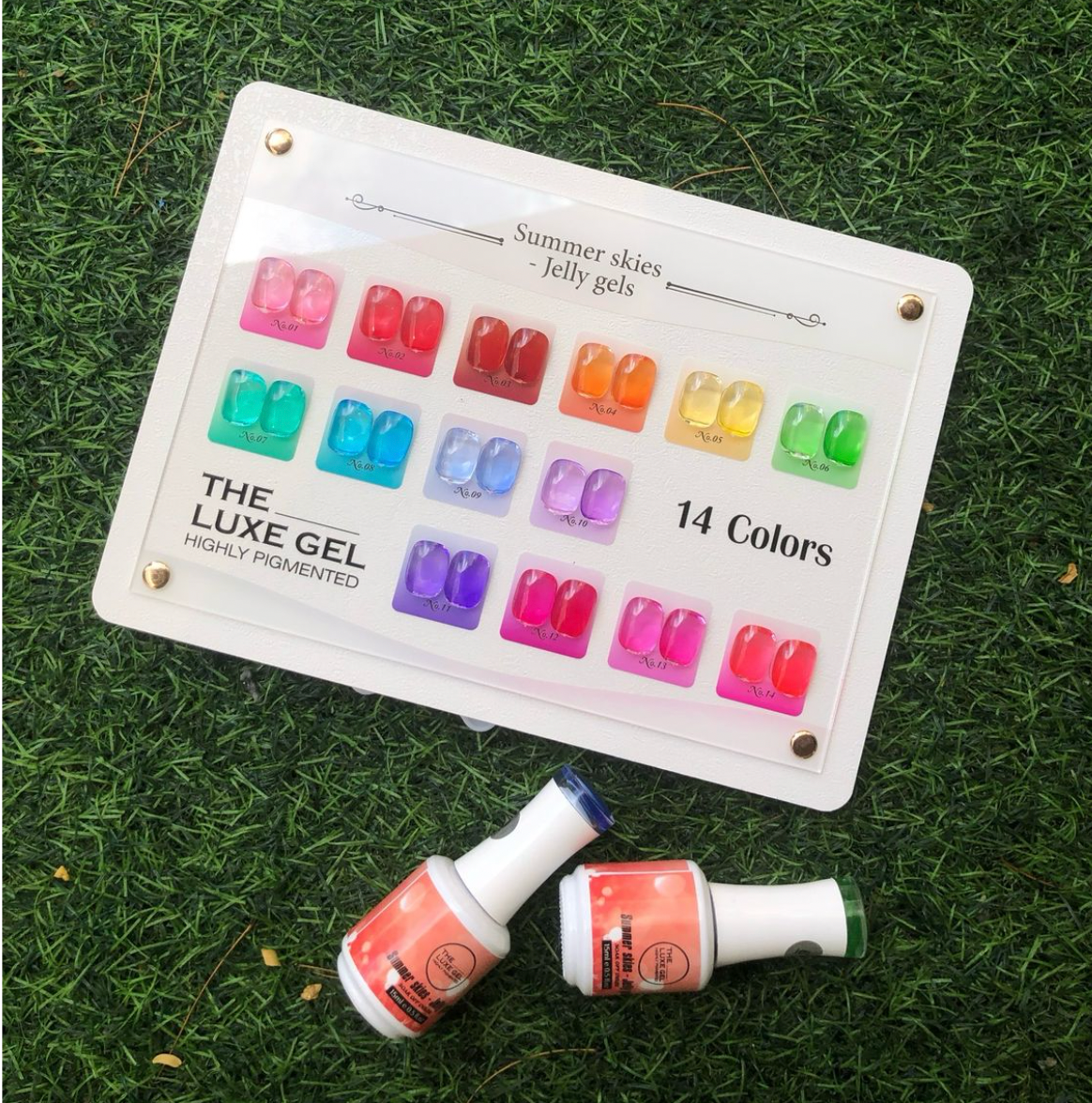 SUMMER NEON JELLY 14 COLOR