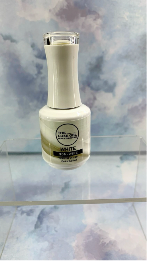 EF LUXE GEL WHITE 1 STEP 15ml !! MUST HAVE - NO TOP COAT NEED