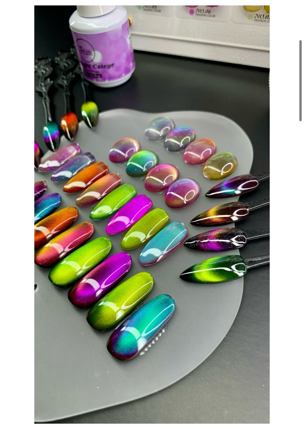 LUXE GEL NEW LIGHT CATEYE 8 COLOR