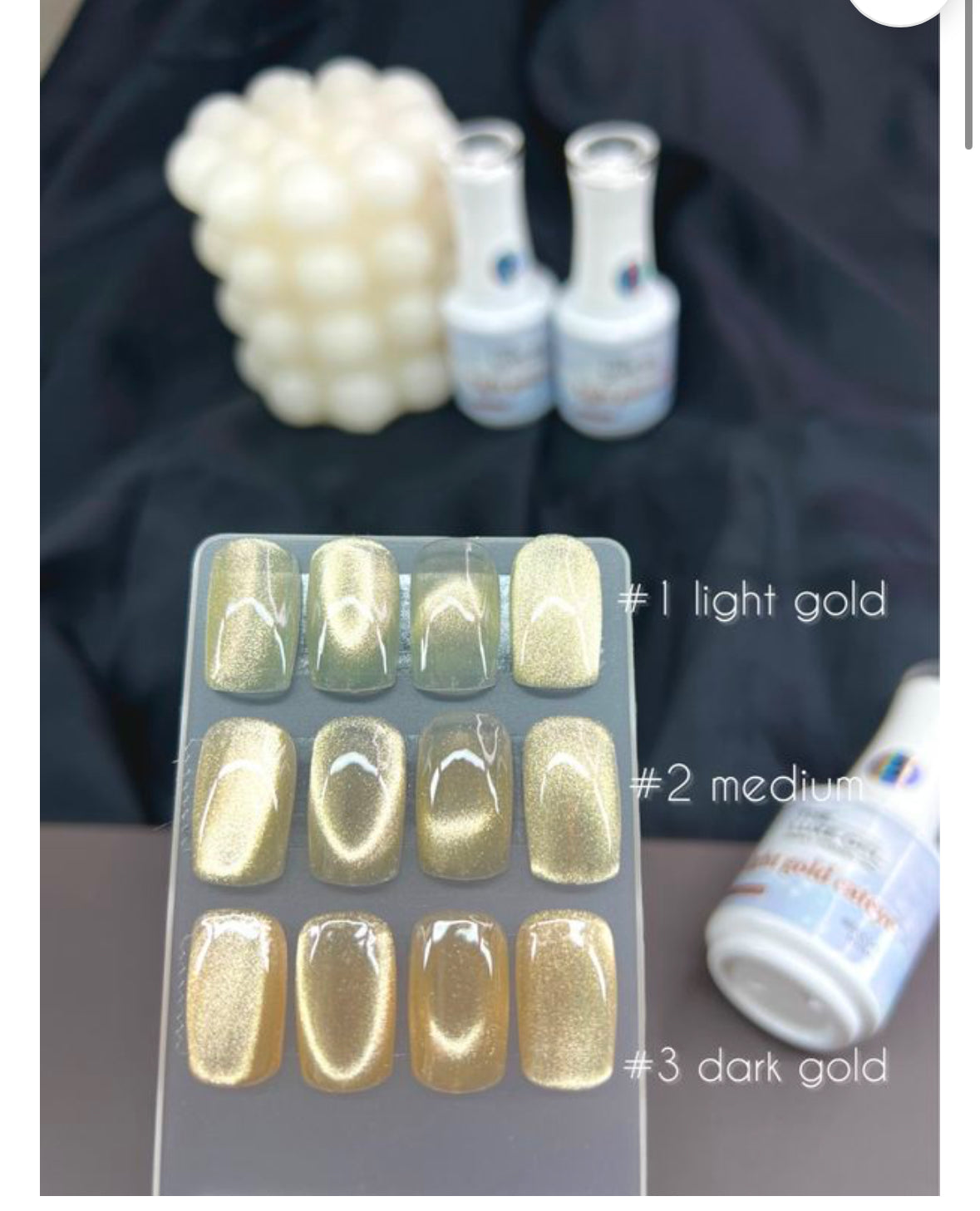 LIGHT GOLD CATEYE COLLECTION