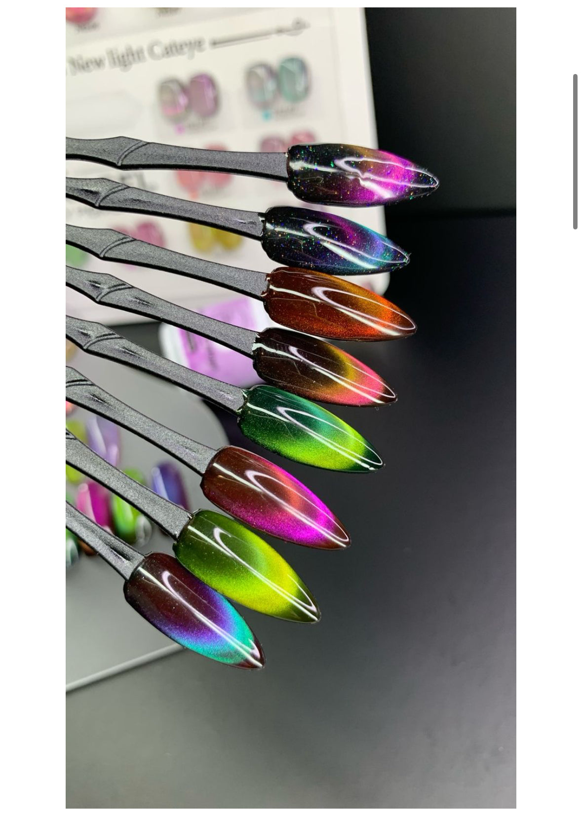 LUXE GEL NEW LIGHT CATEYE 8 COLOR