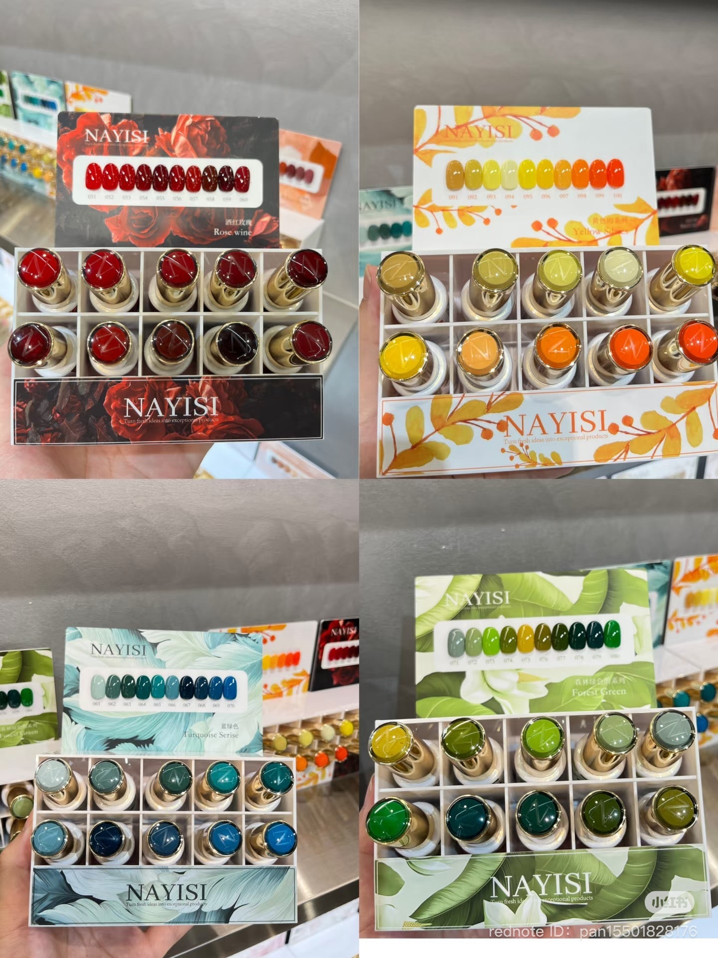 NAYISI 150 COLOR FULL SET