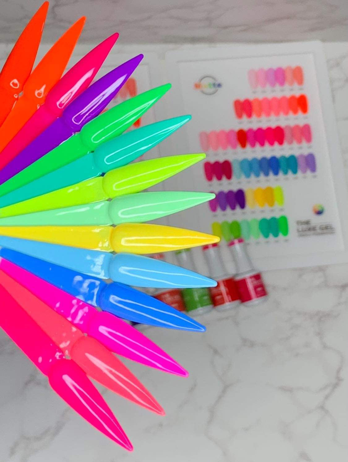 BEST SELLER EF LUXE GEL SUMMER NEON