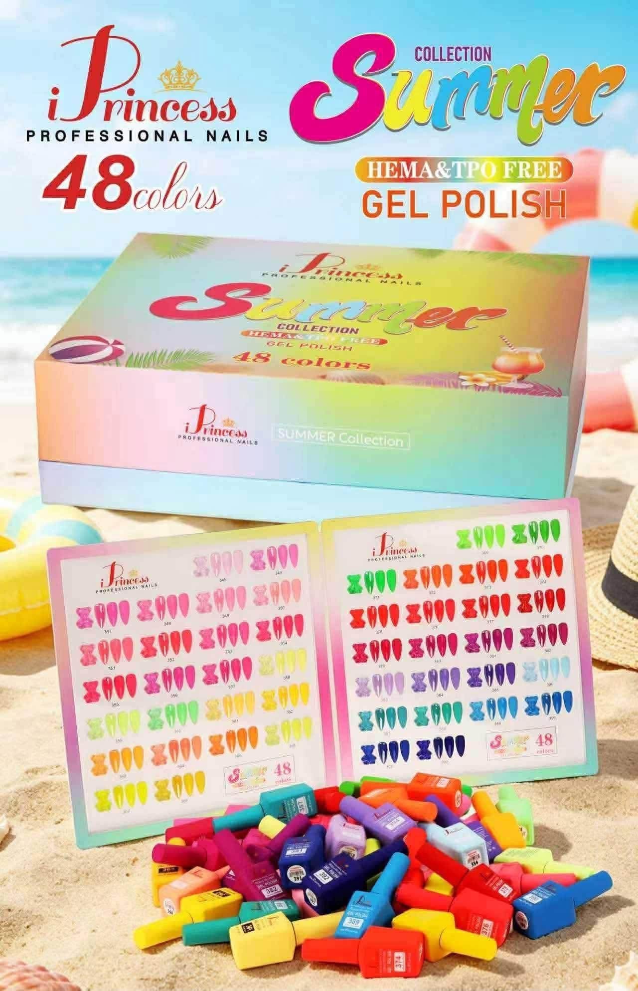 IPRINCESS SUMMER GEL 48 COLOR - HEMA FREE - TPO
