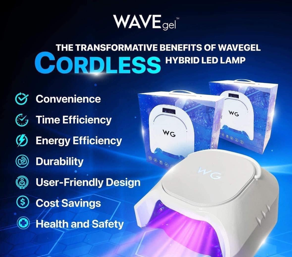 WAVEGEL CORDLESS HYBIRD LED LAMP 86WATT