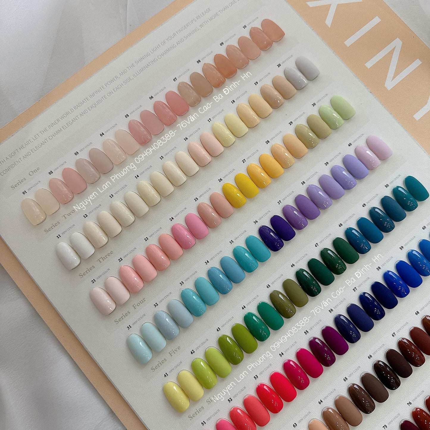 XINYOULI 90 COLOR GEL SET