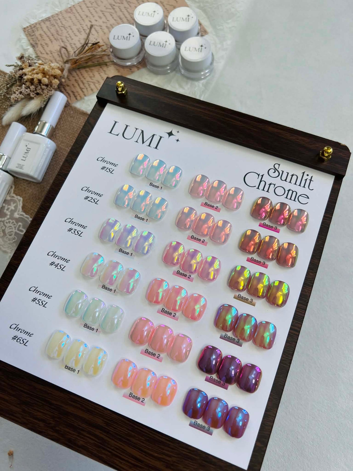 SUNLIT CHROME SET