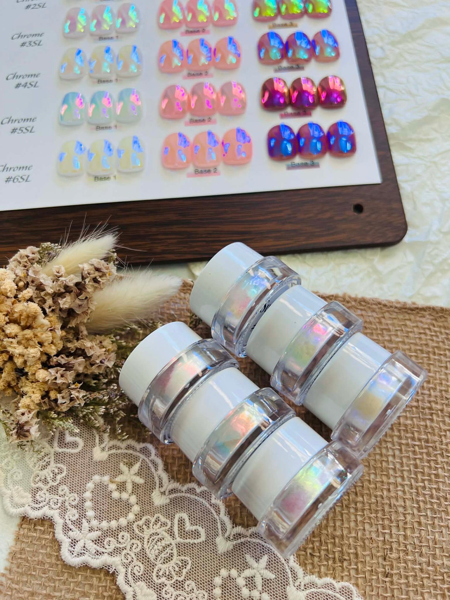 SUNLIT CHROME SET