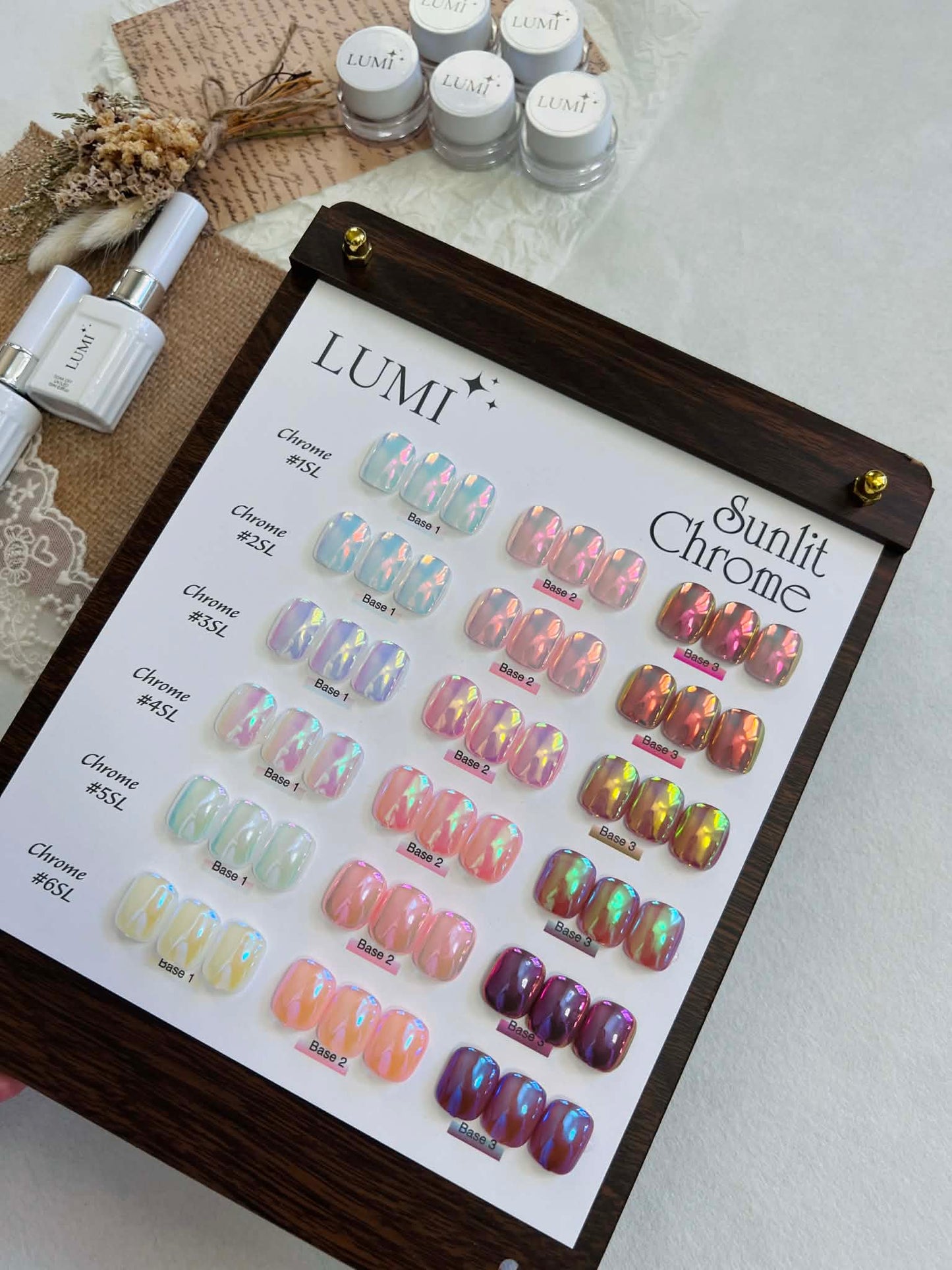 SUNLIT CHROME SET