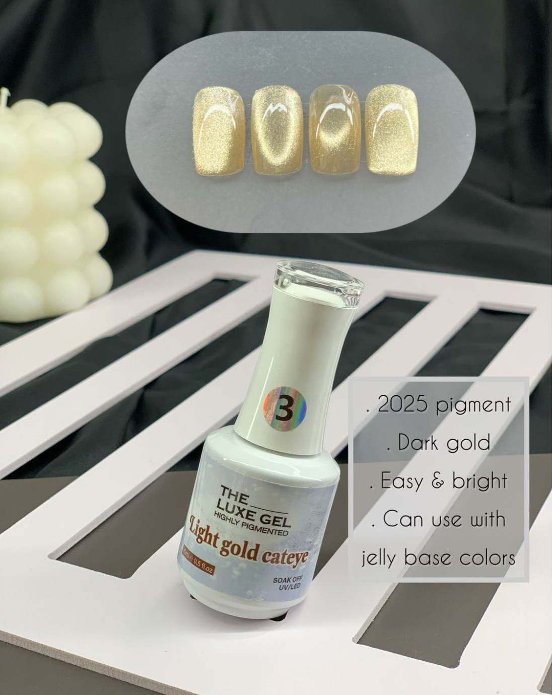 LIGHT GOLD CATEYE COLLECTION