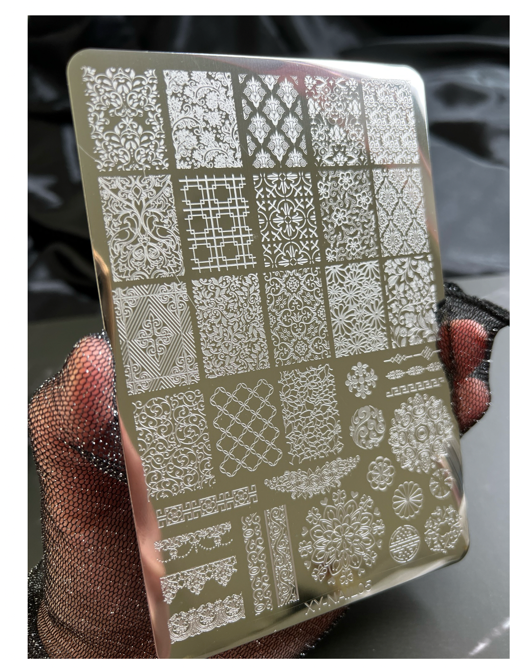 SILK DESIGN STAMPS GEL SET 12 COLOR