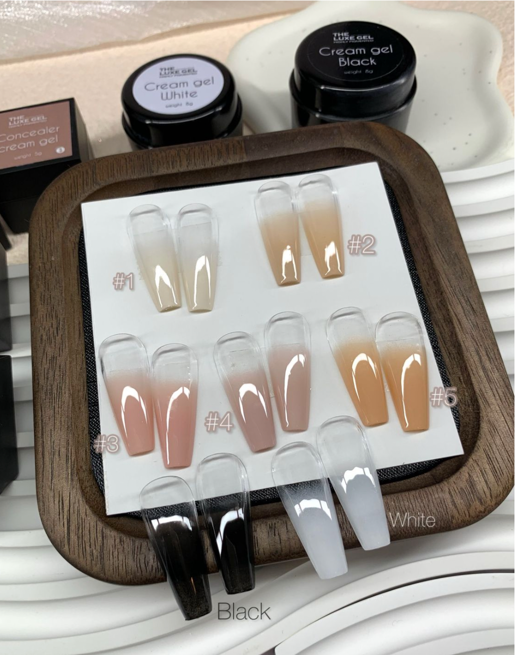 LUXEGEL CREAM GEL - NEUTRAL SET