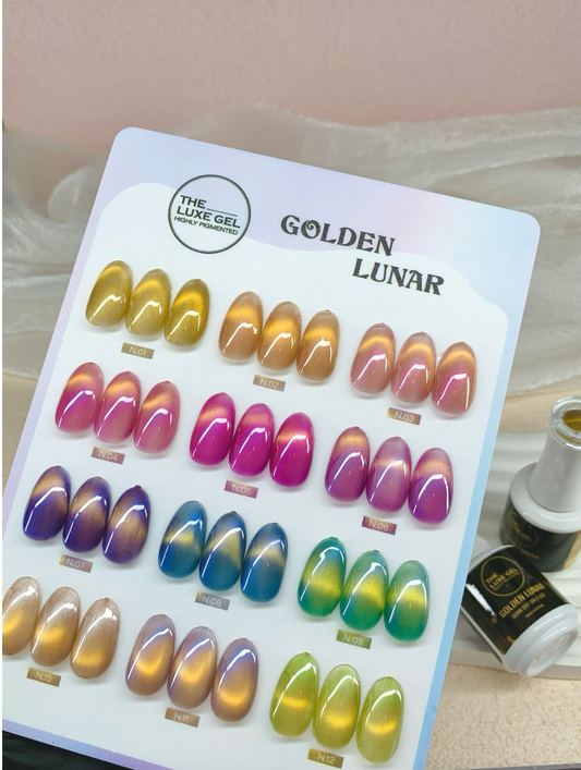GOLDEN LUNAR CATEYE SET