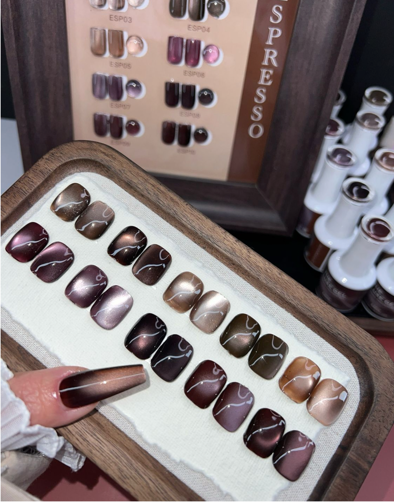 LUXE GEL - EXPRESSO CATEYE - PRE ORDER 7 DAYS