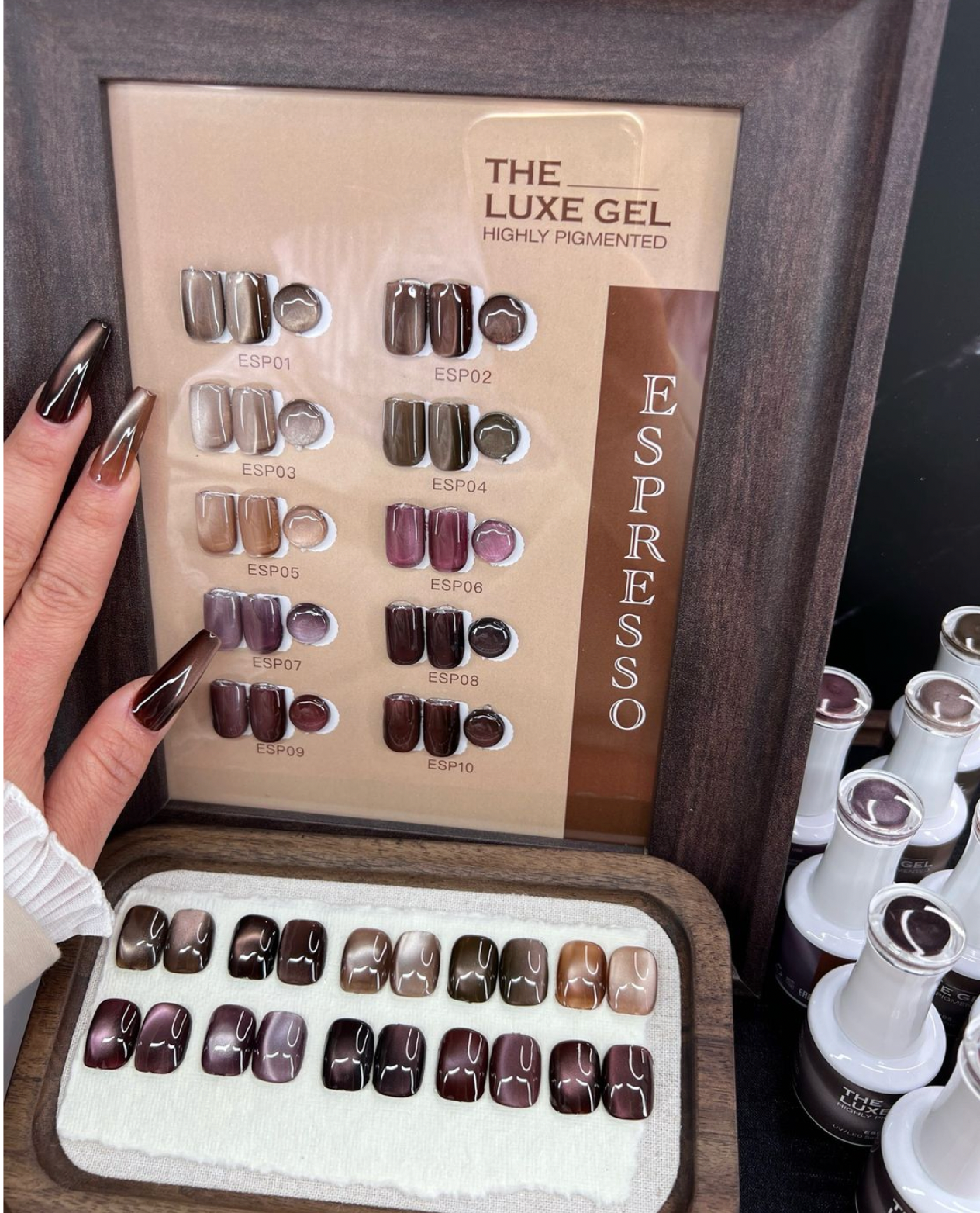 LUXE GEL - EXPRESSO CATEYE - PRE ORDER 7 DAYS