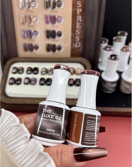 LUXE GEL - EXPRESSO CATEYE - PRE ORDER 7 DAYS