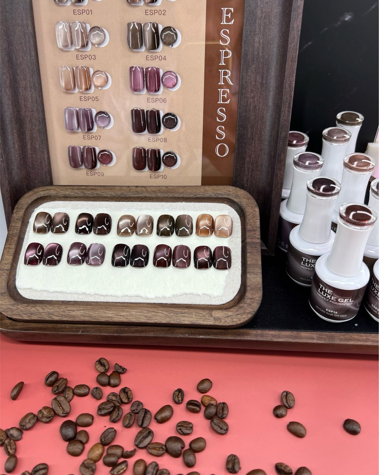 LUXE GEL - EXPRESSO CATEYE - PRE ORDER 7 DAYS