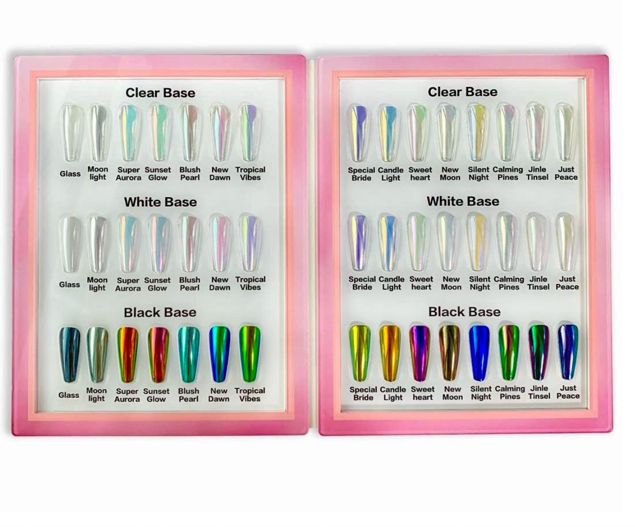 Sample Book Viral White Chromes set 1 + 2