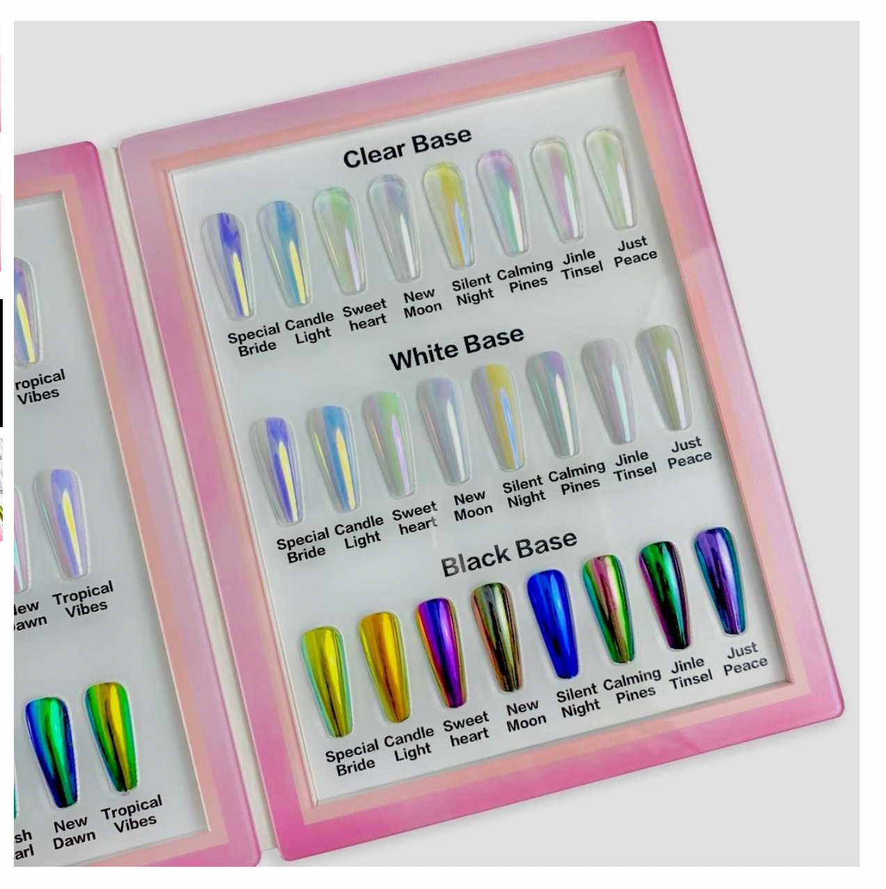 Sample Book Viral White Chromes set 1 + 2