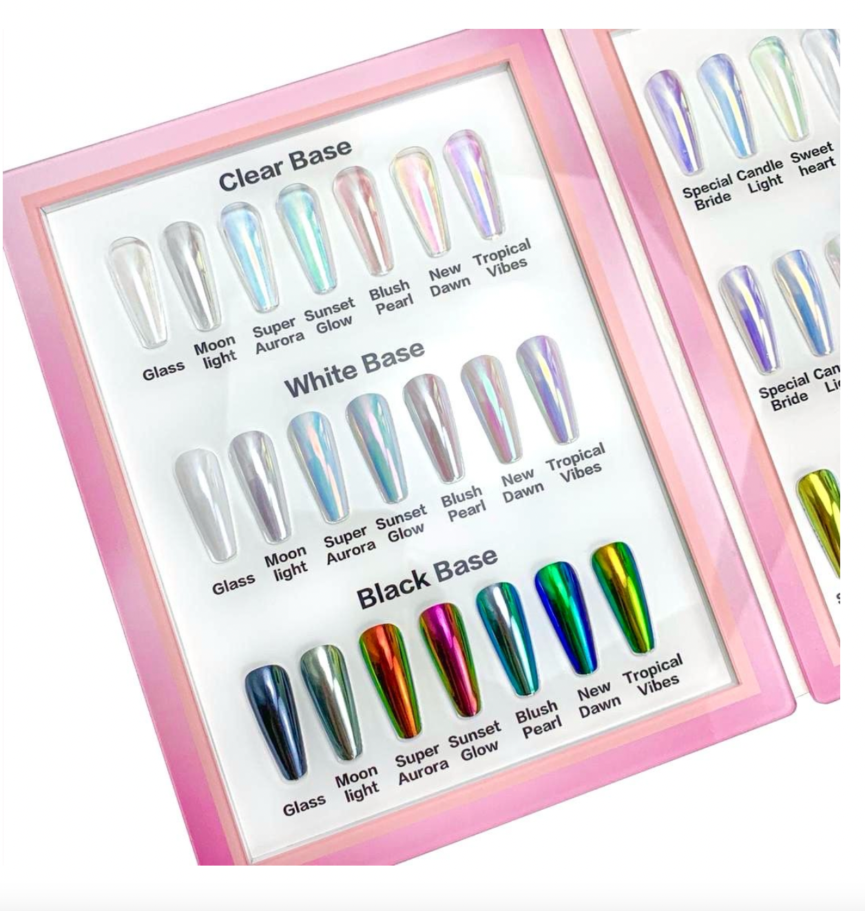 Sample Book Viral White Chromes set 1 + 2