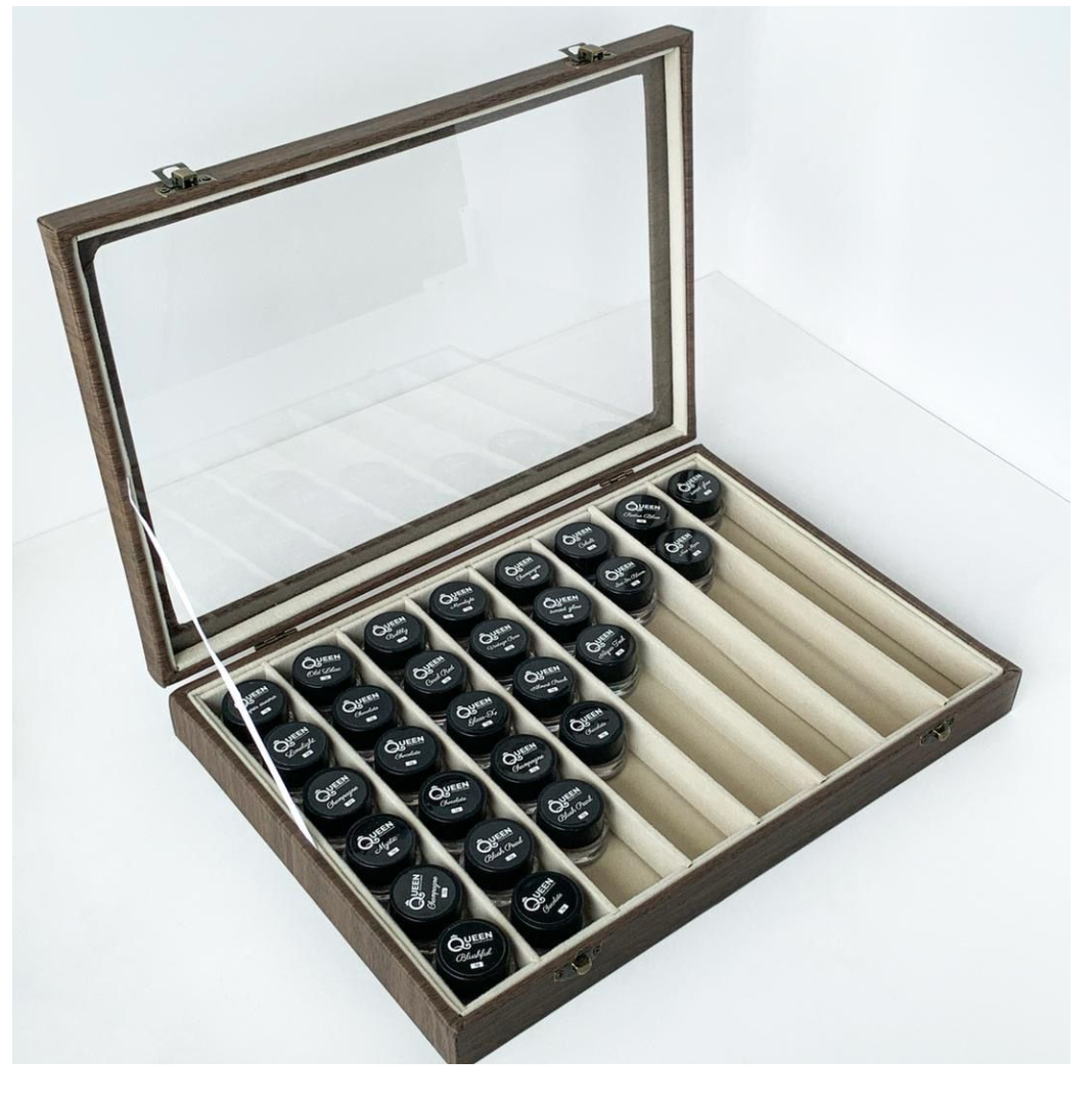 CHROME DISPLAY CASE