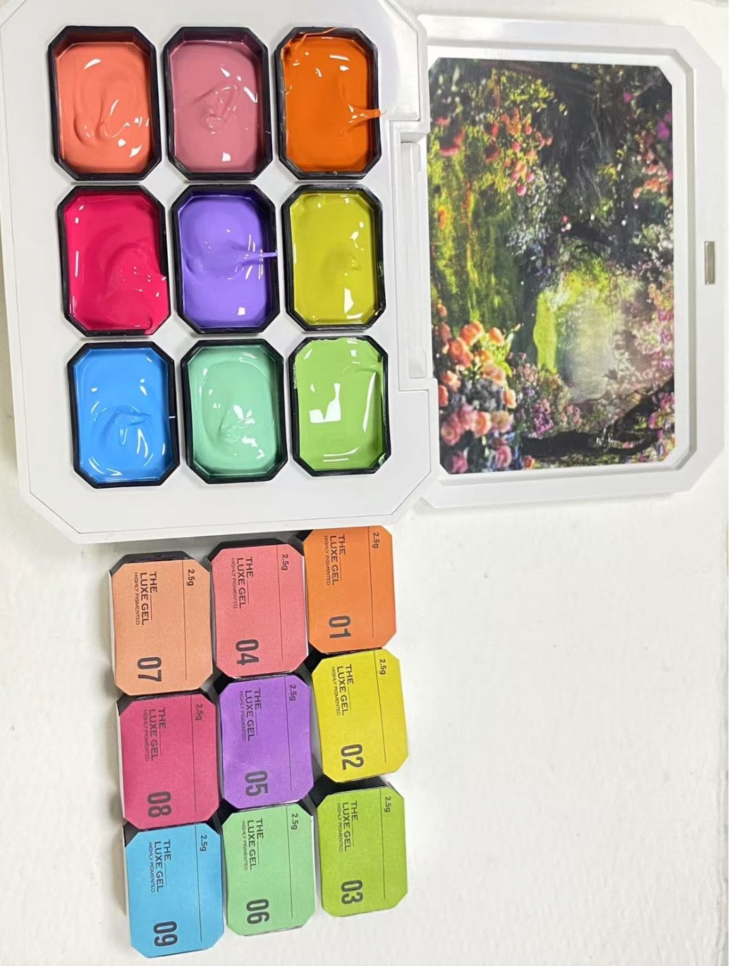 LUXEGEL CREAM GEL - RAINBOW SET