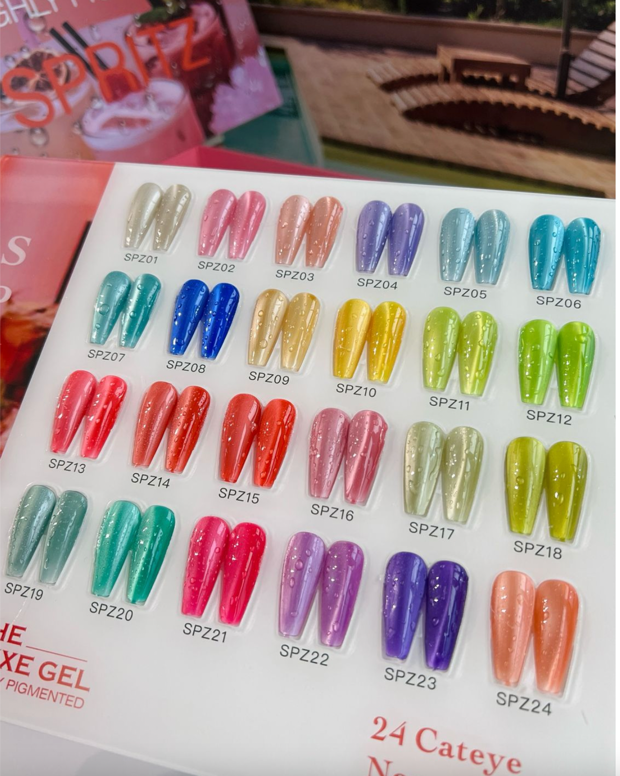 LUXEGEL SPRITZ CATEYE 24 COLOR